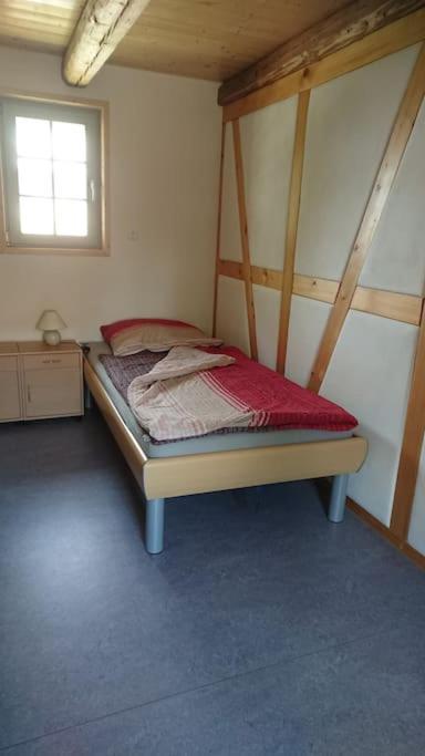 Mothsgut - moderne Ferienwohnung auf dem Bauernhof im Erzgebirge Oelsnitz  Exterior foto